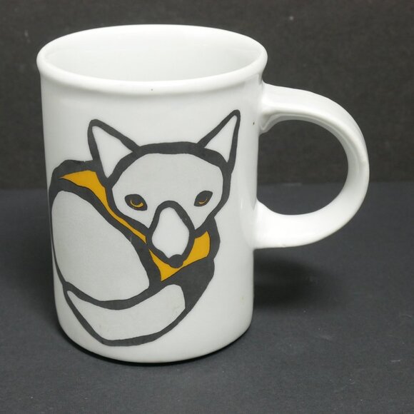 Marc Tetro Coffee Tea Mug Sleeping Fox Danesco Montreal Canada - Picture 1 of 5